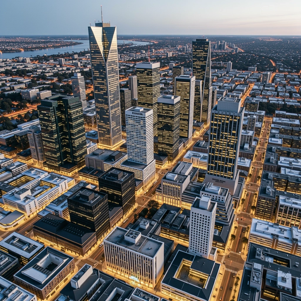 Melbourne corporate landscape